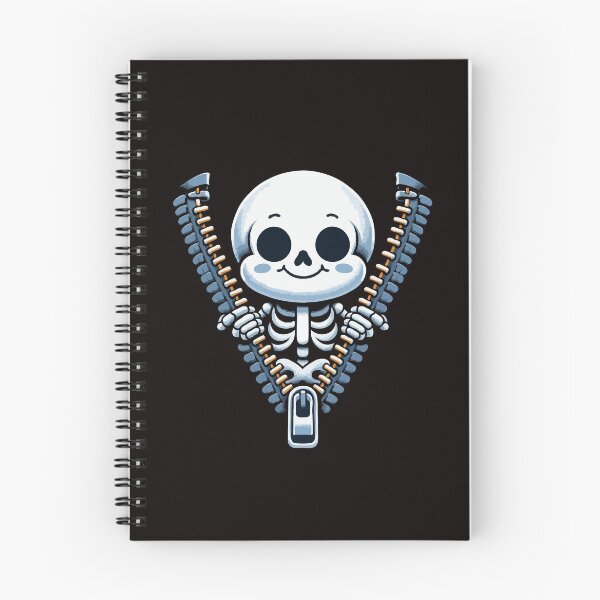 Item preview, Unzipped Halloween Skeleton designed and sold by AxelBrook.