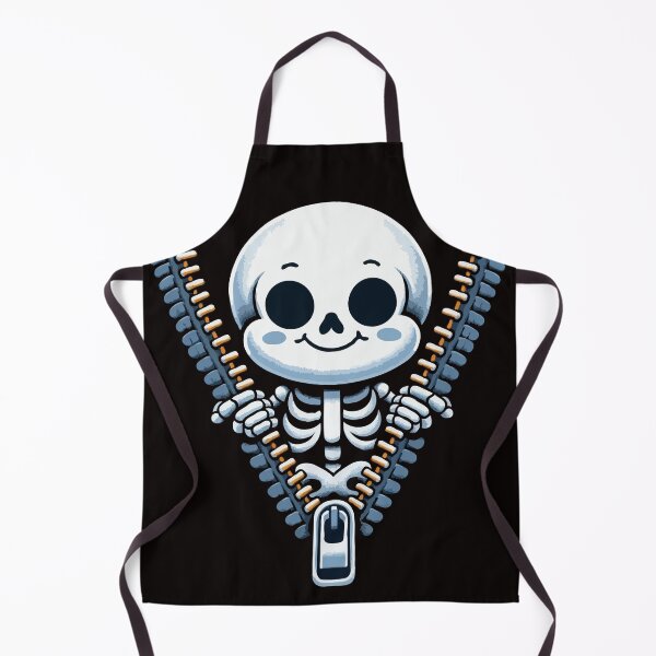 Item preview, Unzipped Halloween Skeleton designed and sold by AxelBrook.