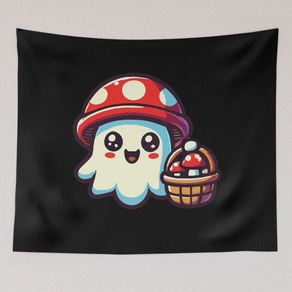 Item preview, Mushroom Picker Ghost Ghostly Mushroom Lover designed and sold by LuminOrb.