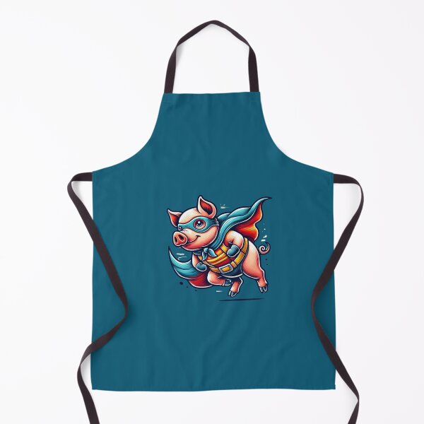 Item preview, Funny Superhero Pig, pig Enthausiats, Pig Lovers designed and sold by Right-UR.