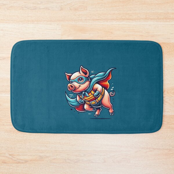 Item preview, Funny Superhero Pig, pig Enthausiats, Pig Lovers designed and sold by Right-UR.