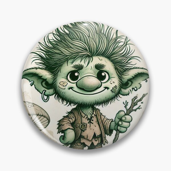 Item preview, Mischievous Troll in the Whimsical Forest designed and sold by Mjonkey.