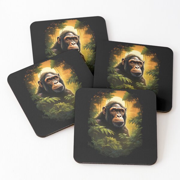 Item preview, Bonobo monkey, chimpanzee designed and sold by DerSenat.