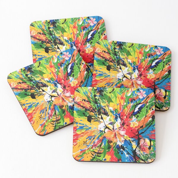 Item preview, Vibrant Abstract Color Explosion designed and sold by ZetaDream.