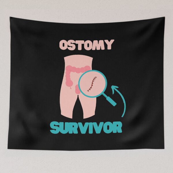 Item preview, Ostomy Surrvivor designed and sold by iX-Physio.