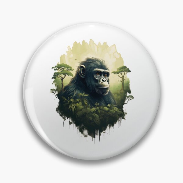 Item preview, Bonobo monkey, chimpanzee designed and sold by DerSenat.