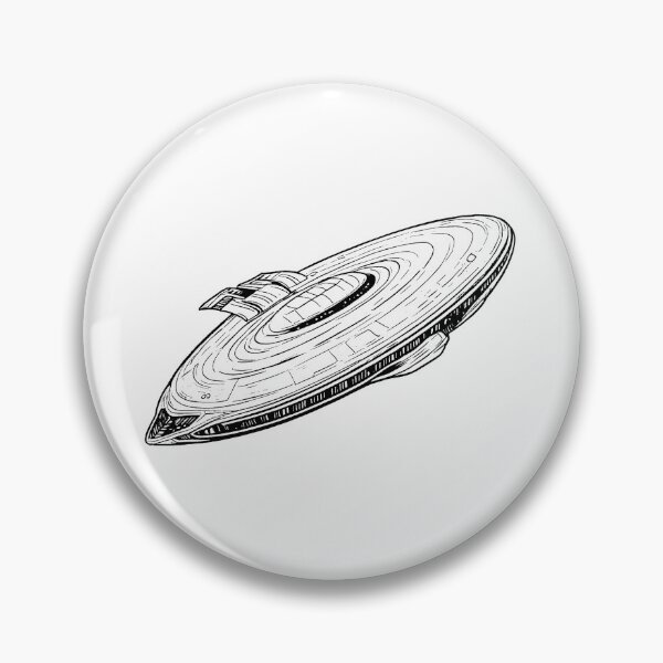 Item preview, Spaceship Sketch Design designed and sold by GeoSketchWear.