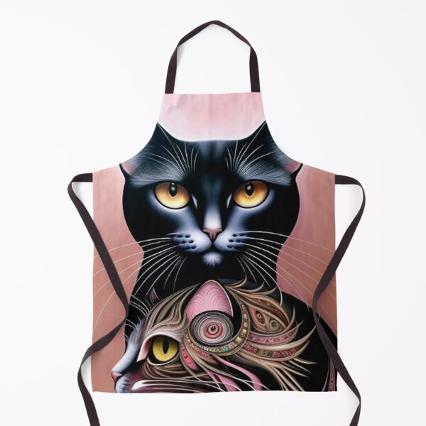 Item preview, Abstract Cat Art designed and sold by TheDarkWardrobe.