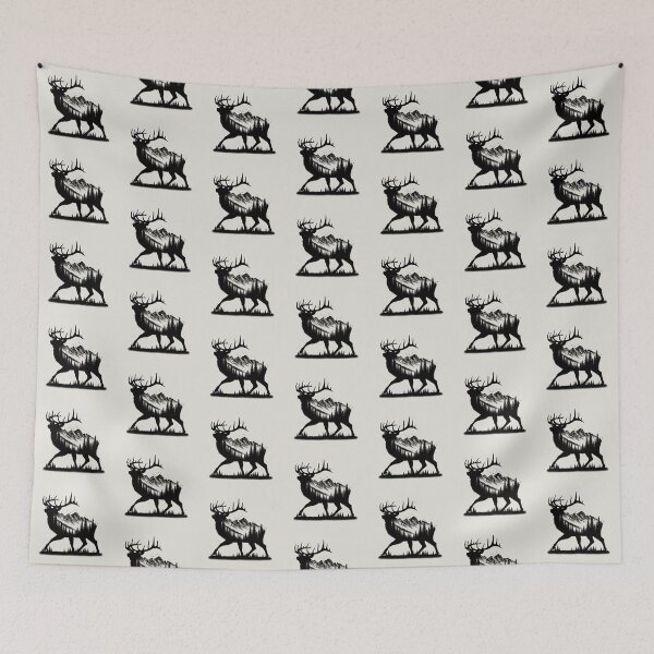 Item preview, Majestic Mountain Elk designed and sold by zzz888.