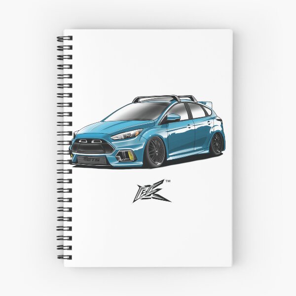 Artikelvorschau, ford focus rs mk3 blau entworfen und verkauft von NaquashM.
