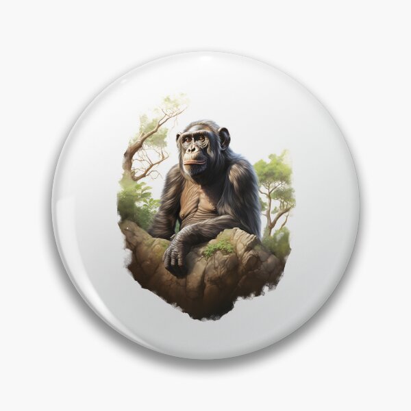 Item preview, Bonobo monkey, chimpanzee designed and sold by DerSenat.