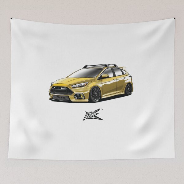 Item preview, ford focus rs mk3 yellow  designed and sold by NaquashM.