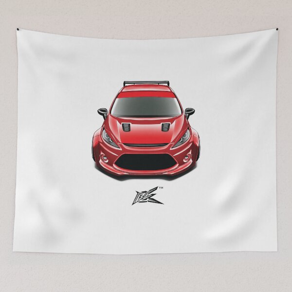 Item preview, ford fiesta mk7 red designed and sold by NaquashM.