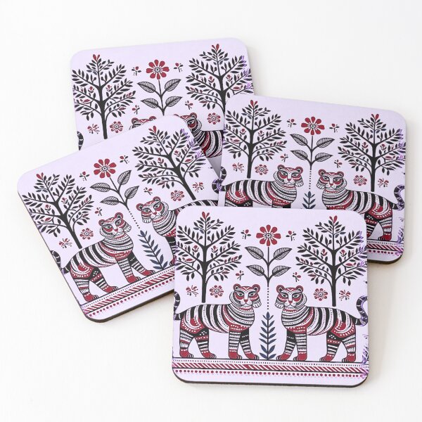 Artikelvorschau, einfaches Madhubani entworfen und verkauft von MerryCrown.