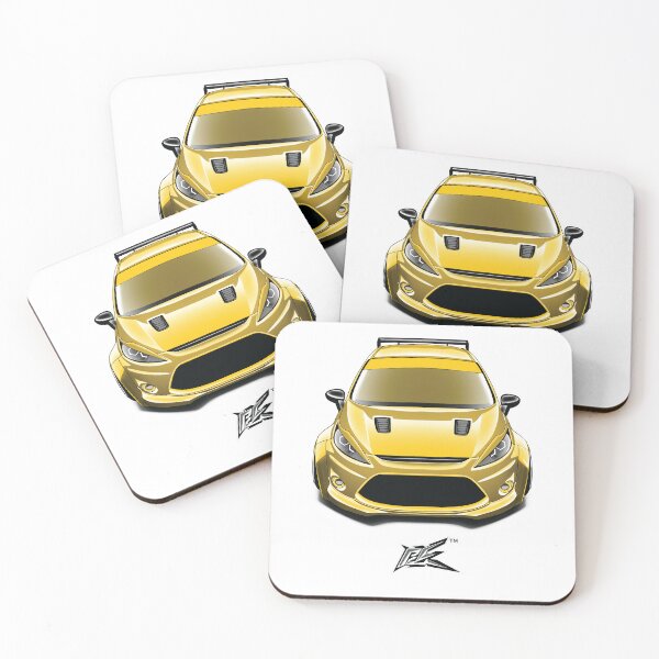 Item preview, ford fiesta mk7 yellow  designed and sold by NaquashM.