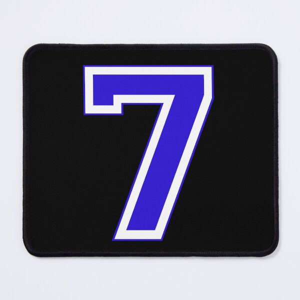 Item preview, Varsity Number 7 designed and sold by rogue-design.