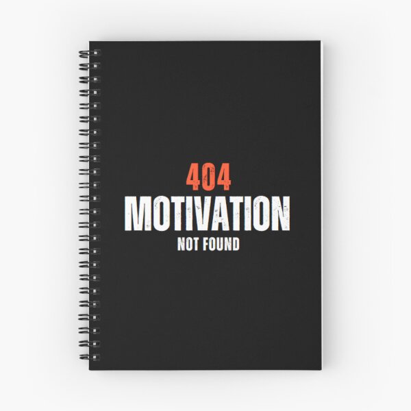 Item preview, 404 Motivation Not Found designed and sold by Anupios.