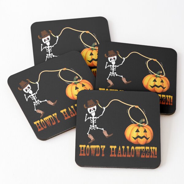 Item preview, Holiday - Halloween - Skeleton - Pumpkin - Howdy Halloween (KID) designed and sold by JonesBJ-LLC.