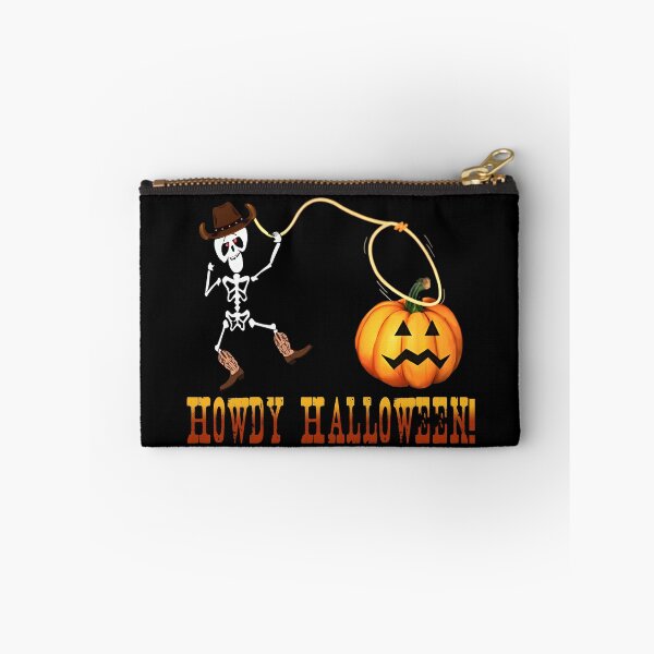 Item preview, Holiday - Halloween - Skeleton - Pumpkin - Howdy Halloween (KID) designed and sold by JonesBJ-LLC.