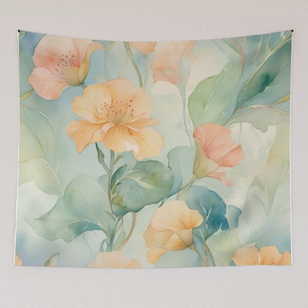 Item preview, Soft watercolor floral designed and sold by juthamas8426.