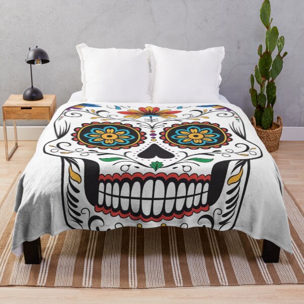 Item preview, Day of the Dead Skull 201 designed and sold by AstroRisq.