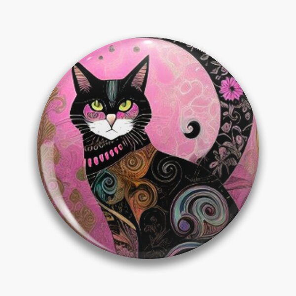 Item preview, Abstract Cat Art designed and sold by TheDarkWardrobe.