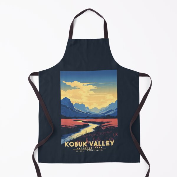 Item preview, A Vintage Travel Illustration of Kobuk Valley National Park - Alaska - United States designed and sold by GoodOldVintage.