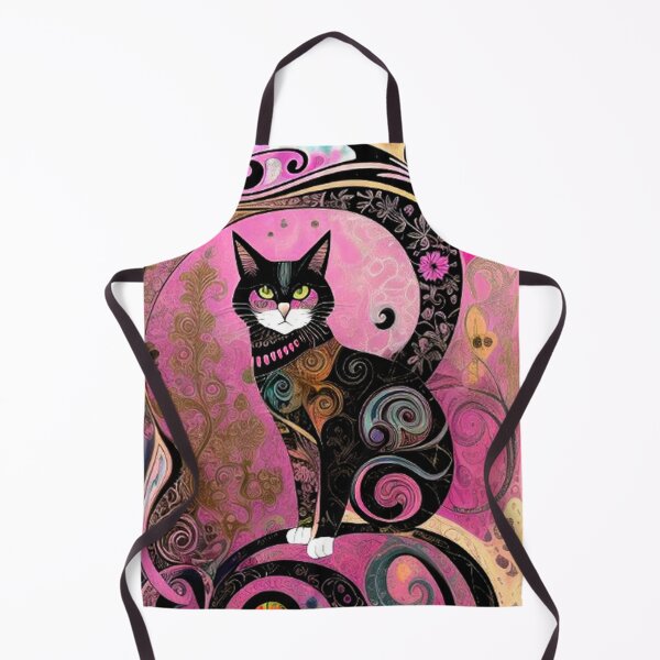 Item preview, Abstract Cat Art designed and sold by TheDarkWardrobe.