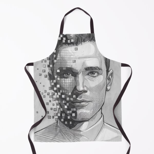 Item preview, Pixelated Man designed and sold by Patricks-Art.
