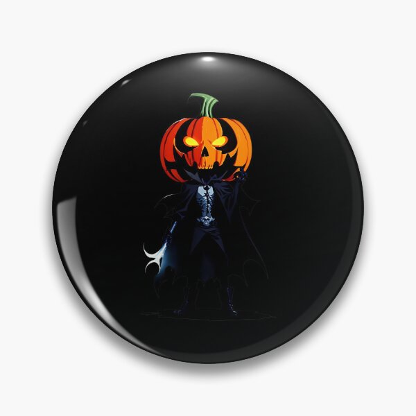 Item preview, Skull Pumpkin Reaper designed and sold by WitMeme.