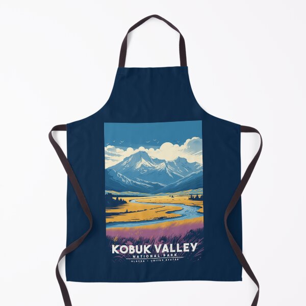Item preview, A Vintage Travel Illustration of Kobuk Valley National Park - Alaska - United States designed and sold by GoodOldVintage.