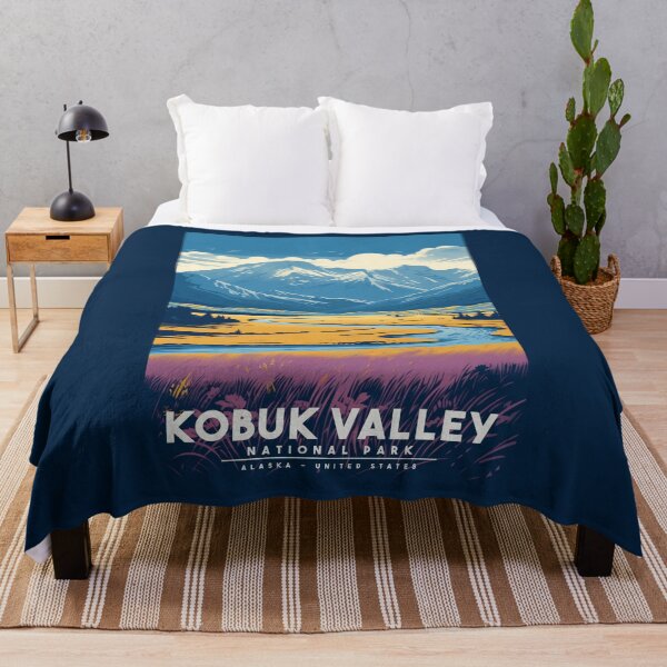 Item preview, A Vintage Travel Illustration of Kobuk Valley National Park - Alaska - United States designed and sold by GoodOldVintage.