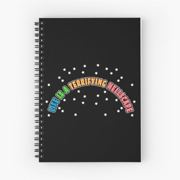 Item preview, Life Is A Terrifying Hellscape designed and sold by jonn4y.