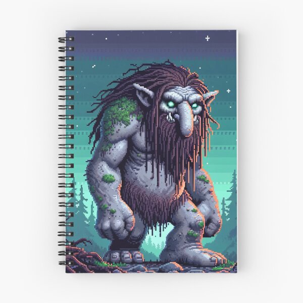 Item preview, Norwegian Troll: Mythical Creature from Norse Mythology vol.10 designed and sold by janarspixels.