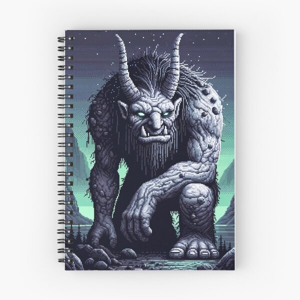 Item preview, Norwegian Troll: Mythical Creature from Norse Mythology vol.11 designed and sold by janarspixels.
