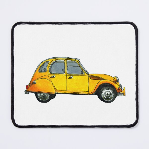 Item preview, [ORIGINAL] Vintage yellow 2CV car designed and sold by urbanwalks.