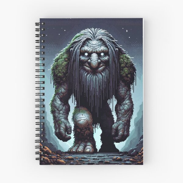 Item preview, Norwegian Troll: Mythical Creature from Norse Mythology vol.12 designed and sold by janarspixels.