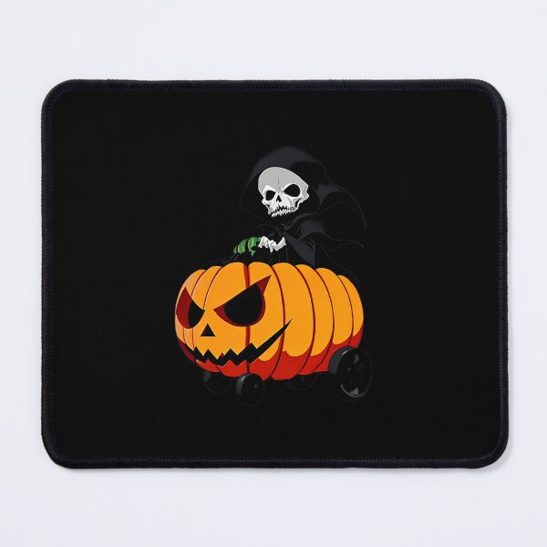 Item preview, Pumpkin Ride Grim Reaper designed and sold by WitMeme.