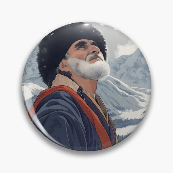 Item preview, Wise Caucasian Man Ukiyo-e Style designed and sold by ManyMelany.
