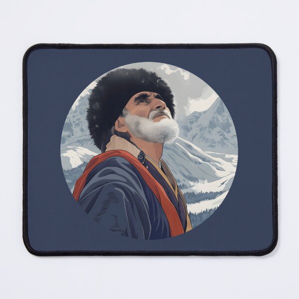 Item preview, Wise Caucasian Man Ukiyo-e Style designed and sold by ManyMelany.