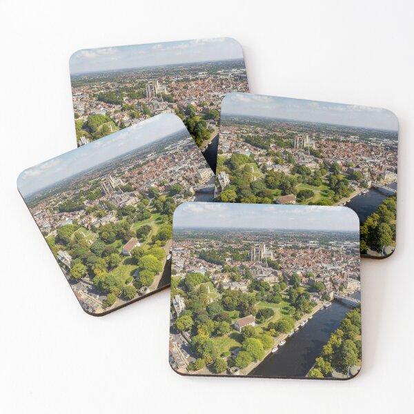 Item preview, York Museum Gardens and Minster Yorkshire England UK Aerial View Cityscape designed and sold by skyfilming.