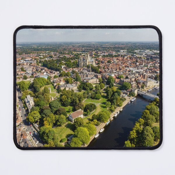 Item preview, York Museum Gardens and Minster Yorkshire England UK Aerial View Cityscape designed and sold by skyfilming.