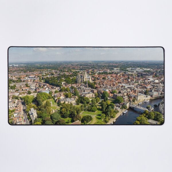 Item preview, York Museum Gardens and Minster Yorkshire England UK Aerial View Cityscape designed and sold by skyfilming.