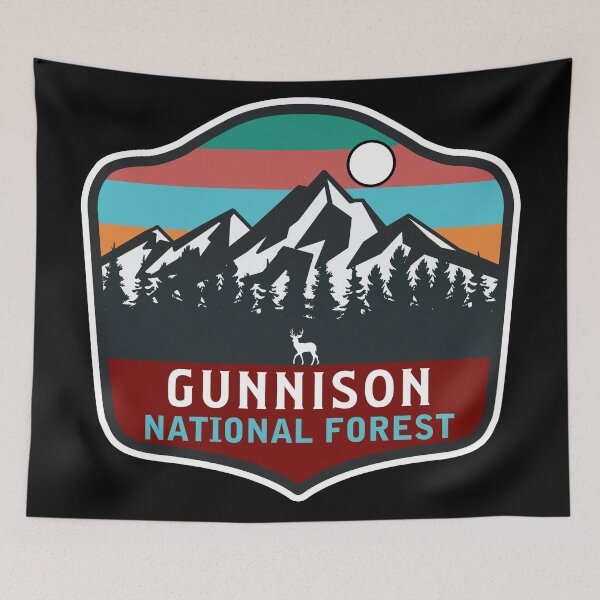 Item preview, Gunnison National Forest designed and sold by Nature-Book.