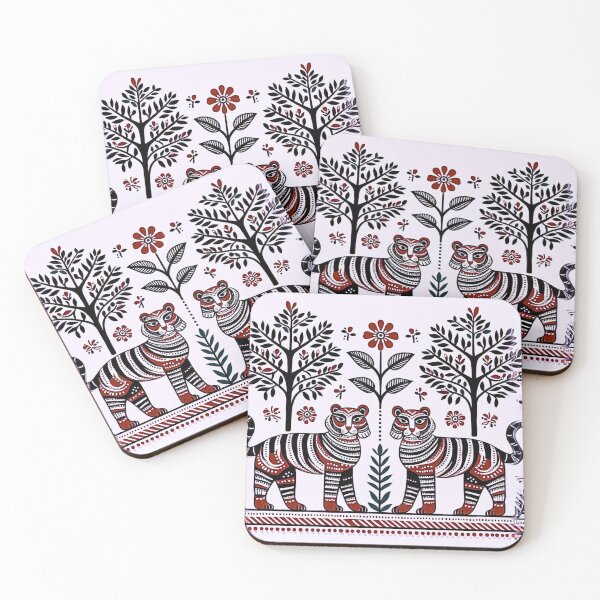 Artikelvorschau, einfaches Madhubani entworfen und verkauft von MerryCrown.