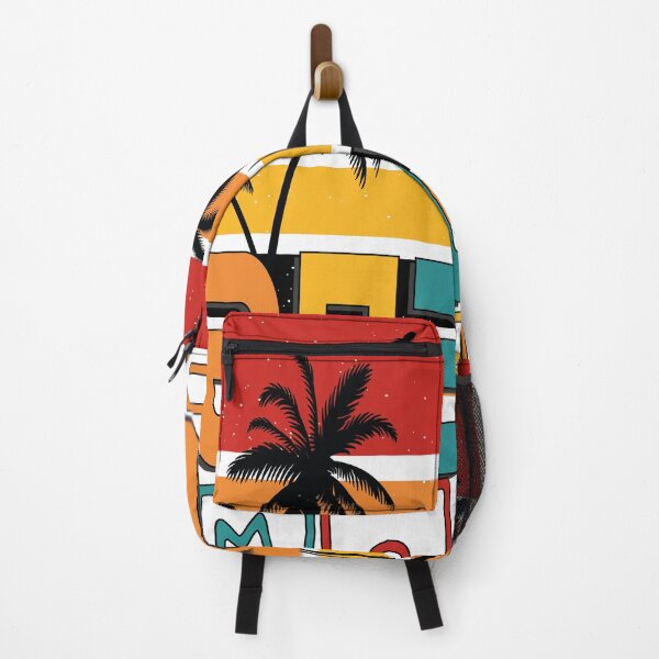 Item preview, Vacation Mode in retro sunset design designed and sold by Mye Light Designs.