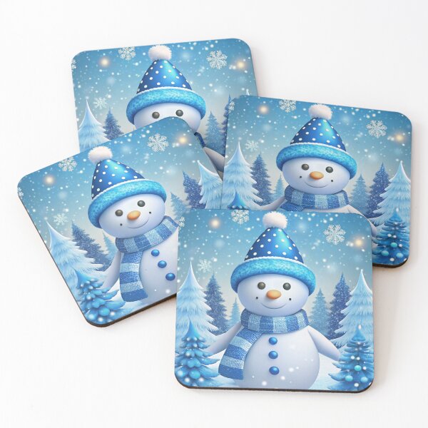 Item preview, Snowman with Blue Hat and Scarf designed and sold by zaina.sho.