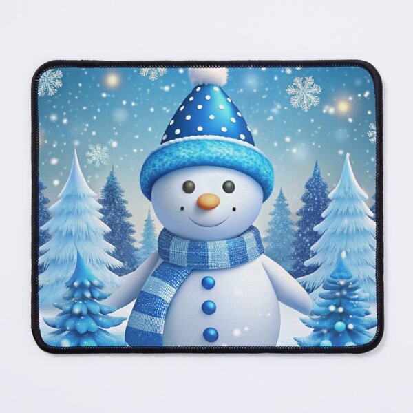 Item preview, Snowman with Blue Hat and Scarf designed and sold by zaina.sho.