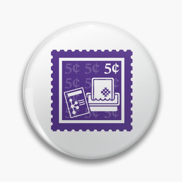 Item preview, Paper Science | Purple & White Stamps | College Forest Biomaterials Major | Natural Resources Graduate School Class | Engineering Engineer Job | University Degree Minor | StampHeed 003 designed and sold by StampHeed.