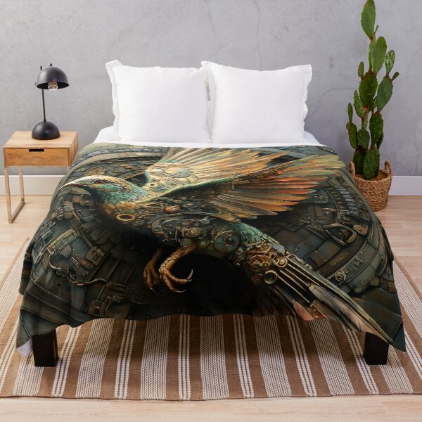 Item preview, Steampunk Bird in Flight designed and sold by effervescence.